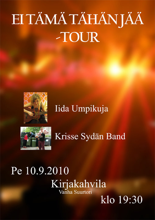 ei tämä tähän jää Ei tämä tähän jää!